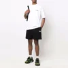 Bavlněné sportovní šortky Cities Paris „Black White“ 676137TLVL81070