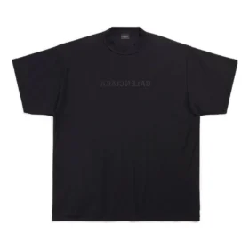 Bavlněné tričko Mirror „Black“ 720198TNVR51069