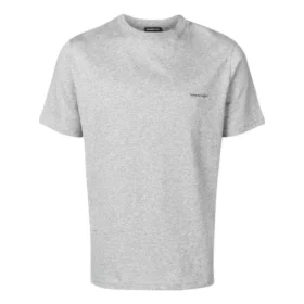 Bavlněné tričko s malým potiskem loga „Grey“ 556151TYK281300