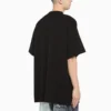 Bavlněné tričko s potiskem loga univerzity „Black“ 676589TLV898067