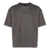 Bavlněné tričko s vyšívaným logem „Grey“ 612966TNVG91300