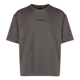 Bavlněné tričko s vyšívaným logem „Grey“ 612966TNVG91300