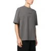 Bavlněné tričko s vyšívaným logem „Grey“ 612966TNVG91300