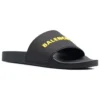 Bazénové pantofle „Black Yellow“ 565826W1S801070