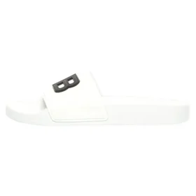 Bazénové pantofle s 3D logem BB „White“ 656434W1S8B9034