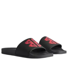 Bazénové sandály „Black Red“ 689031W1SA21060