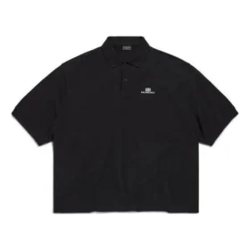 Bb Classic Polokošile Oversized „Black“ 791001TQVM71000