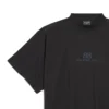 BB Klasické zkrácené tričko Balenciaga v oversized střihu „Black“ 783399TQVS81083