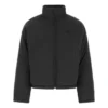 BB Paris Icon oboustranná péřová bundy „Washed Black“ 704507TMQ041055