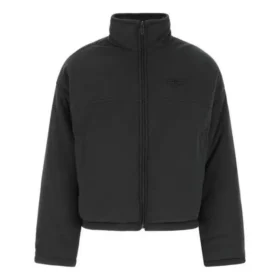 BB Paris Icon oboustranná péřová bundy „Washed Black“ 704507TMQ041055