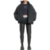 BB Paris Icon oboustranná péřová bundy „Washed Black“ 704507TMQ041055