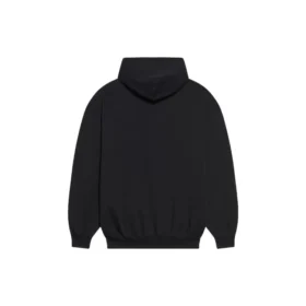 Bb Pixel Fleece mikina s kapucí a stahovací šňůrkou, dlouhé rukávy, černá 578135TKVI81070
