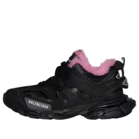 Běžecké tenisky „Black Fake Fur Pink“ 668555W3CQ61050