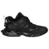 Běžecké tenisky „Faux Fur Black“ 668556W3CQ11000