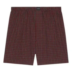 Boxerky s mikro tartanovým potiskem „Red“ 6584004A8B76464