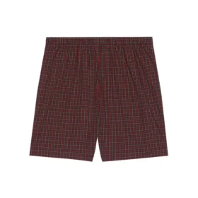 Boxerky s mikro tartanovým potiskem „Red“ 6584004A8B76464