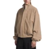 Bunda Blouson s volným střihem „Camel“ 850619TQU142602