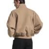 Bunda Blouson s volným střihem „Camel“ 850619TQU142602