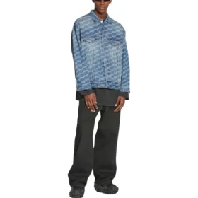 Bundy BB Monogram Large Fit „Blue“ 675208TMW374437