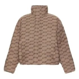 Bundy BB Monogram s kapucí a výplní „Beige Brown“ 681885TML339378
