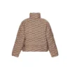 Bundy BB Monogram s kapucí a výplní „Beige Brown“ 681885TML339378