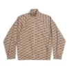 Bundy BB Monogram s pravidelným střihem „Beige Brown“ 704495TML369378