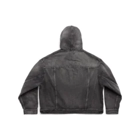 Bundy přes hlavu „Black Japanese Denim“ 719313TBP473340