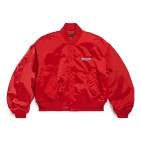 Bundy ve stylu univerzitní bundy Political Campaign „Red“ 763434TYD316460