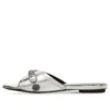 Cagole metalické pantofle „Silver Black“ 694342WBDK38018