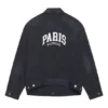 Cities Pařížová oversized Denim bundy „Washed Black White“ 690198TBP479034