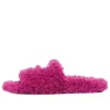 City Paris chlupaté pantofle „Pink“ 654261W2DO25301