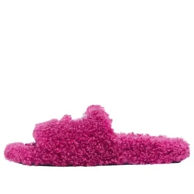 City Paris chlupaté pantofle „Pink“ 654261W2DO25301