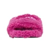City Paris chlupaté pantofle „Pink“ 654261W2DO25301