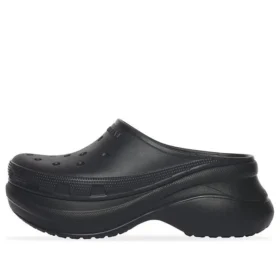 Crocs Pantofle „Black Rubber“ 720857W1S8E1000