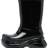 Crocs x Balenciaga lakované kozačky „černé“ 677388W1S8X