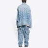 Denim Bundy s celoplošným logem „Světle modrá, bílá“ 681690TJW904200
