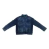 Denim bundy s logem na zádech „Blue“ 557351TBP484009