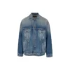 Denim bundy s nášivkou na zádech „Blue“ 697781TBP484455