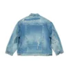 Denim bundy s roztrhaným vzhledem „Blue“ 727840TNW014268