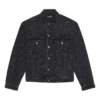 Denim bundy s volným střihem „Charcoal“ 620731TJW411052