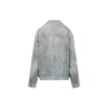 Denim bundy s volným střihem „Světlé japonské indigo“ 719319TNW553221