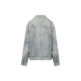 Denim bundy s volným střihem „Světlé japonské indigo“ 719319TNW553221