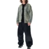 Denim bundy s volným střihem „Světlé japonské indigo“ 719319TNW553221
