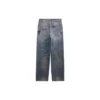 Denim kalhoty s rovným střihem a doodle potiskem „Blue“ 746986TOW664036