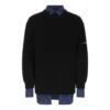 Detail trička Vrstvený svetr „Black“ 675268T32151000