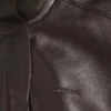 Dámská blůza bez rukávů v barvě moka
