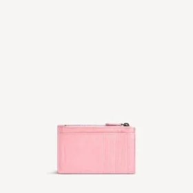 Dámská dlouhá peněženka na mince a karty City v barvě vintage pink