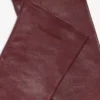 Dámské dlouhé rukavice v barvě burgundské