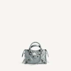 Dámská kabelka Le City Bag Mini v modrošedé barvě