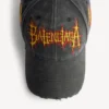 Dámská kšiltovka Balenciaga Sacra Cœur v černé barvě